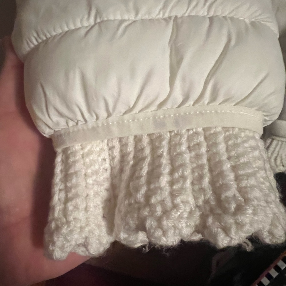 Euc Zero Exposure White Puffer Jacket - image 6